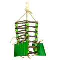 15470 - Animal Accessories - Bird/Small Animal Toy - Naturals Apple Stick Hay Feeder - Austral Ag