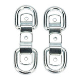 13437 - Hardware - Bolt On Anchor D Rings (4 Pk) - Austral Ag