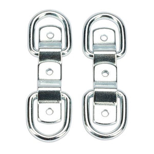 13437 - Hardware - Bolt On Anchor D Rings (4 Pk) - Austral Ag