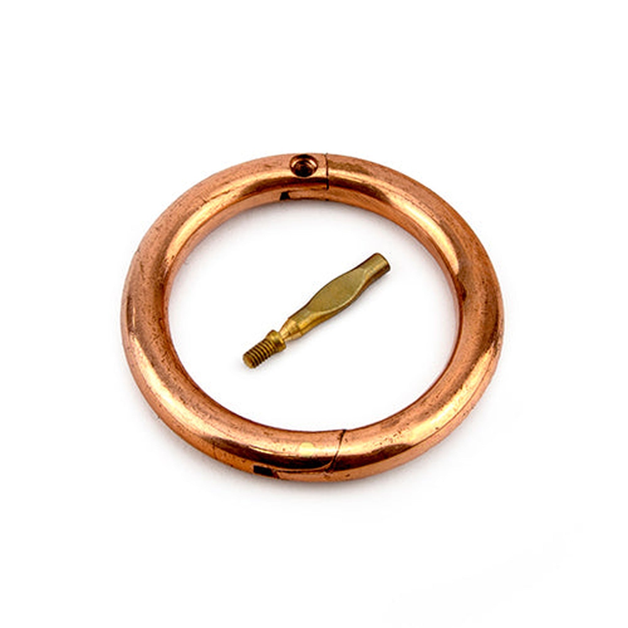 13120 - Animal Accessories - Bull Ring Copper - 2 1/2" - Austral Ag