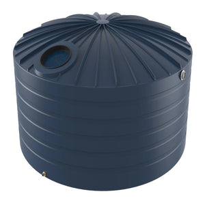 18759 - Tanks - Bushmans 10000L Domed Squat Water Tank - Stormedge Blue - Austral Ag