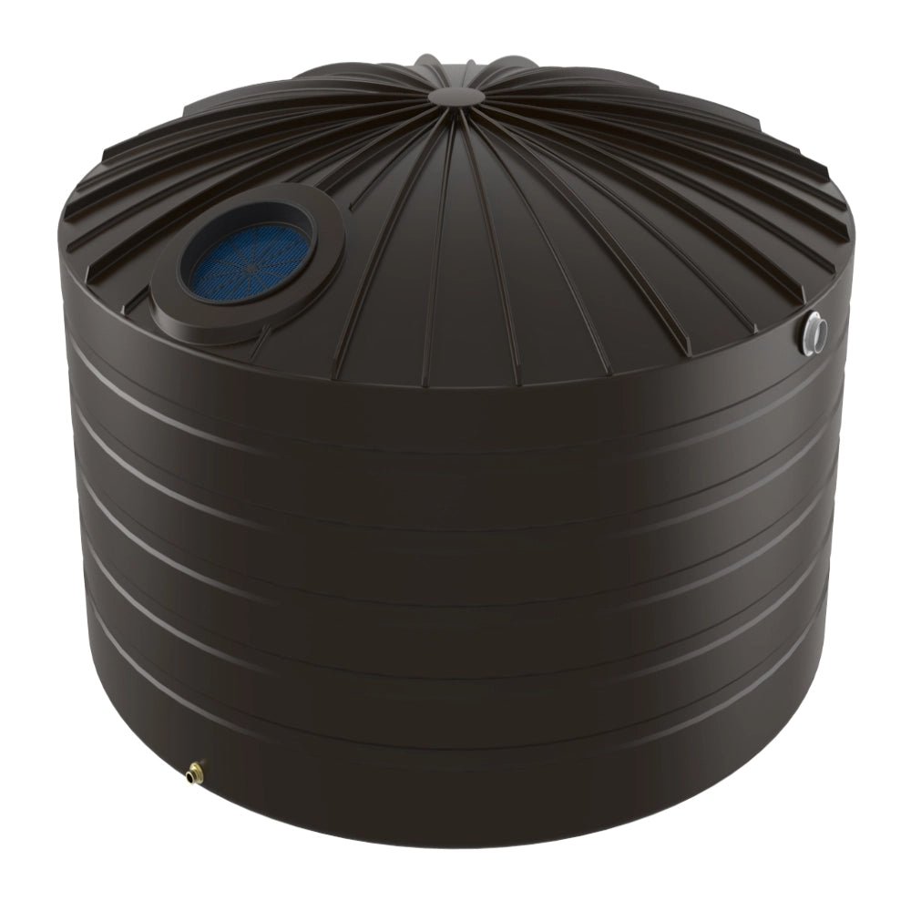 18755 - Tanks - Bushmans 10000L Domed Squat Water Tank - Monument - Austral Ag