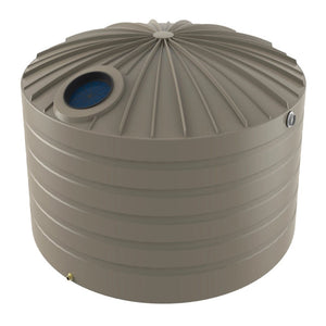 18749 - Tanks - Bushmans 10000L Domed Squat Water Tank - Birch Grey - Austral Ag