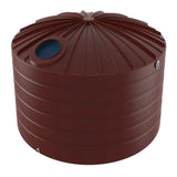 18752 - Tanks - Bushmans 10000L Domed Squat Water Tank - Heritage Red - Austral Ag