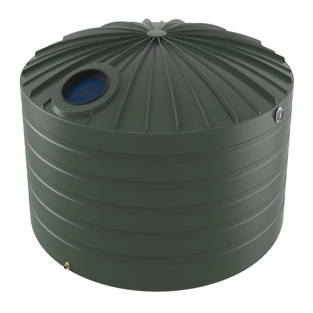 18756 - Tanks - Bushmans 10000L Domed Squat Water Tank - Rivergum - Austral Ag