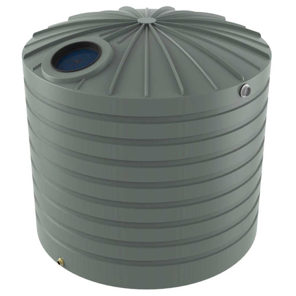 18767 - Tanks - Bushmans 10000L Domed Tall Water Tank - Mist Green - Austral Ag