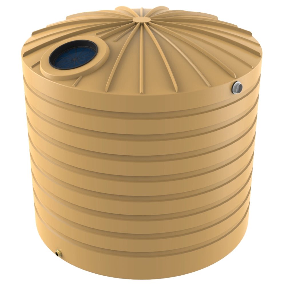 18773 - Tanks - Bushmans 10000L Domed Tall Water Tank - Wheat - Austral Ag