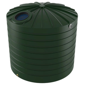 18764 - Tanks - Bushmans 10000L Domed Tall Water Tank - Heritage Green - Austral Ag