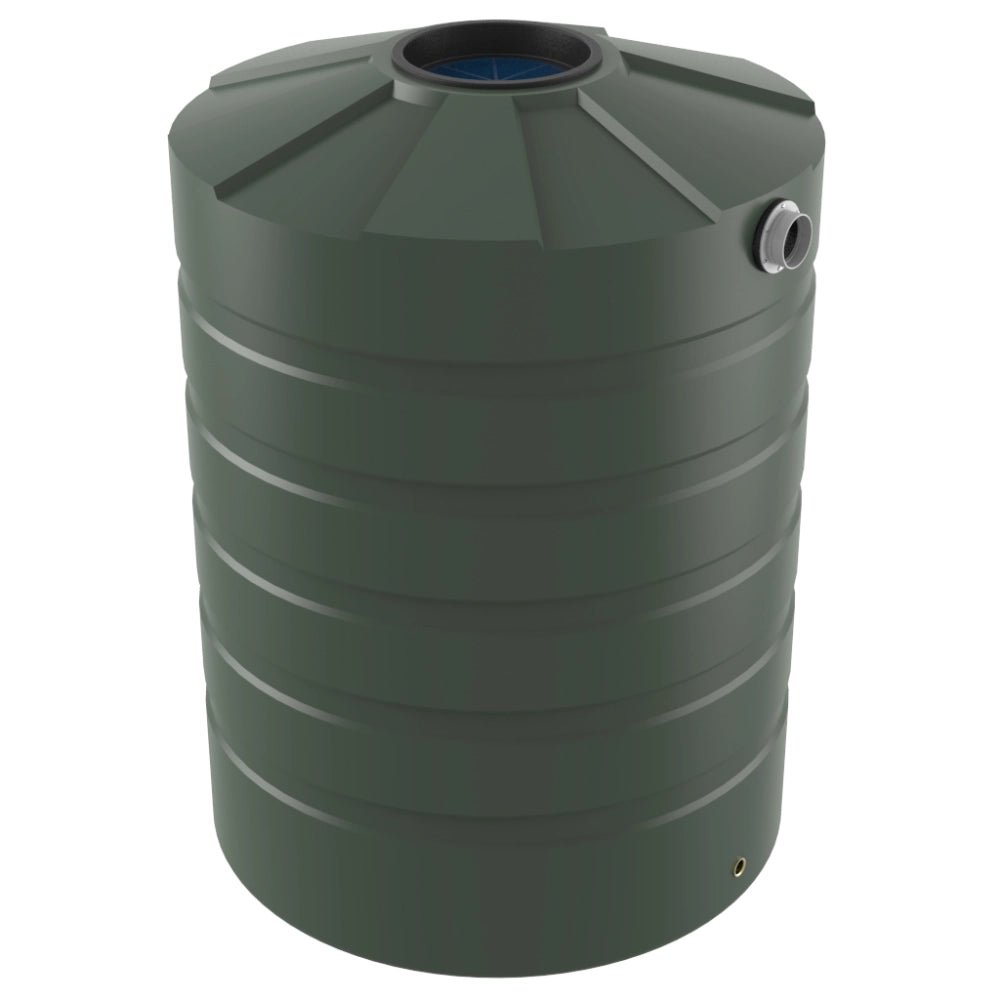 18717 - Tanks - Bushmans 1500L Round Water Tank - Rivergum - Austral Ag