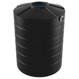 18711 - Tanks - Bushmans 1500L Round Water Tank - Black - Austral Ag