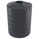 18718 - Tanks - Bushmans 1500L Round Water Tank - Slate Grey - Austral Ag