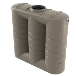 18671 - Tanks - Bushmans 2000L Slimline Water Tank - Birch Grey - Austral Ag