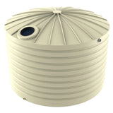 18625 - Tanks - Bushmans 25000L Domed Round Water Tank - Smooth Cream - Austral Ag