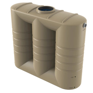 18683 - Tanks - Bushmans 3000L Slimline Water Tank - Beige - Austral Ag