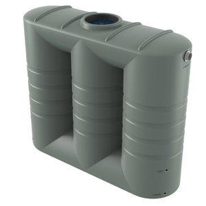 18689 - Tanks - Bushmans 3000L Slimline Water Tank - Mist Green - Austral Ag