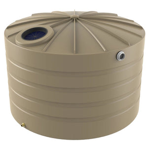 18722 - Tanks - Bushmans 4000L Domed Squat Water Tank - Beige - Austral Ag