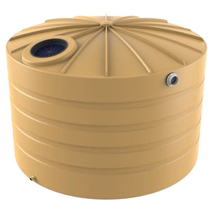 18734 - Tanks - Bushmans 4000L Domed Squat Water Tank - Wheat - Austral Ag
