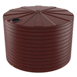 18791 - Tanks - Bushmans 46400L Round Water Tank - Heritage Red - Austral Ag