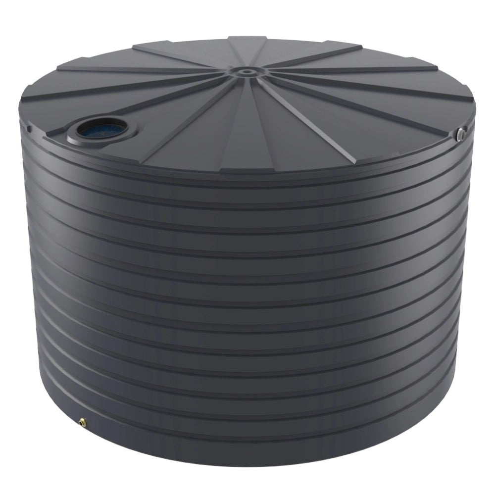 18796 - Tanks - Bushmans 46400L Round Water Tank - Slate Grey - Austral Ag