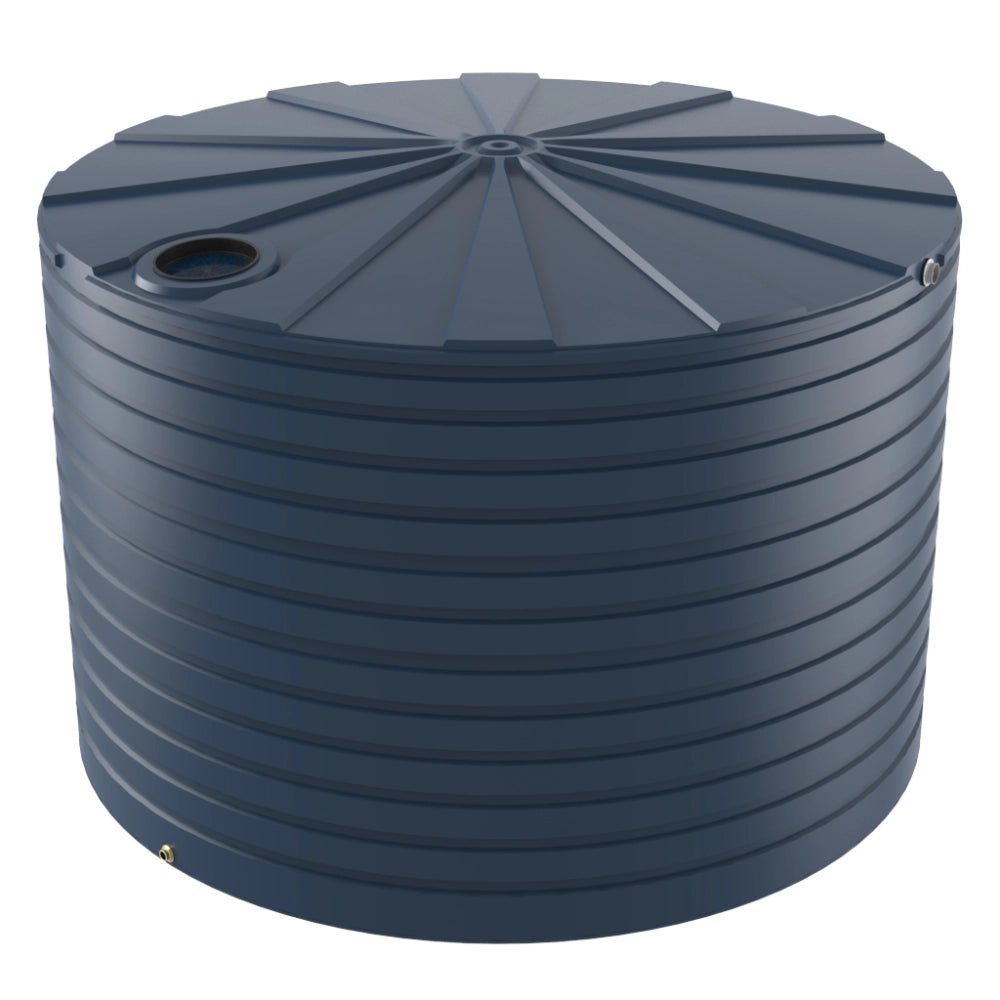 18798 - Tanks - Bushmans 46400L Round Water Tank - Stormedge Blue - Austral Ag