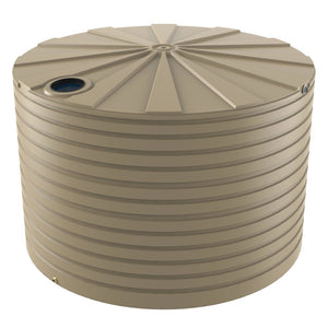 18787 - Tanks - Bushmans 46400L Round Water Tank - Beige - Austral Ag