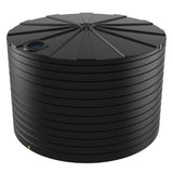 18789 - Tanks - Bushmans 46400L Round Water Tank - Black - Austral Ag