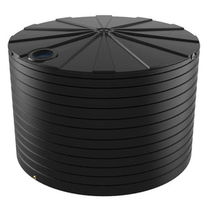 18789 - Tanks - Bushmans 46400L Round Water Tank - Black - Austral Ag