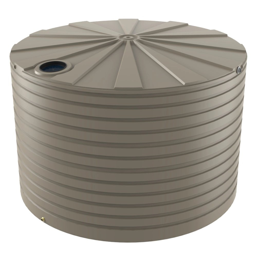 18788 - Tanks - Bushmans 46400L Round Water Tank - Birch Grey - Austral Ag
