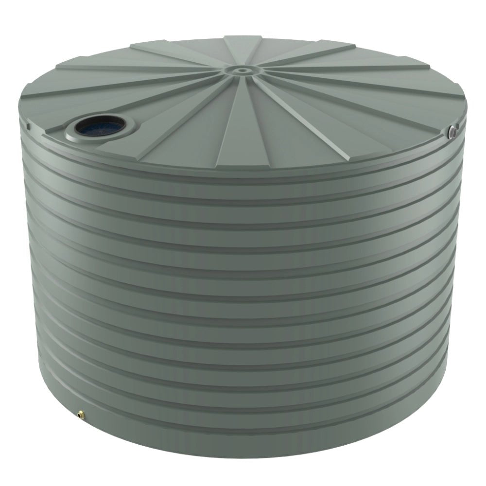 18793 - Tanks - Bushmans 46400L Round Water Tank - Mist Green - Austral Ag