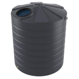 18611 - Tanks - Bushmans 5000L Domed Round Water Tank - Slate Grey - Austral Ag