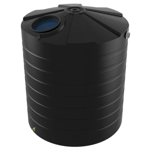 18737 - Tanks - Bushmans 5000L Tall Round Water Tank - Black - Austral Ag