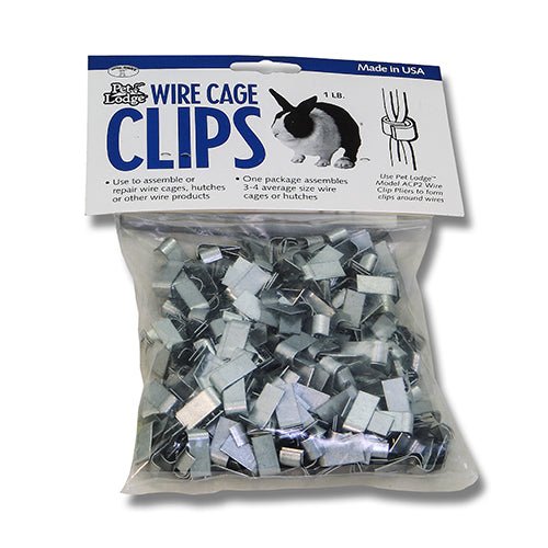 Cage Wire Fasteners - Bag of Clips - Animal Accessories - Austral Ag