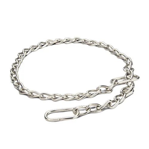 12850 - Animal Health - Calving Chain Nickel Plated Quality - 80cm - Austral Ag