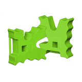 17960 - Animal Accessories - Cavaletti Jump Blocks 1pr - Lime - 1 - Austral Ag