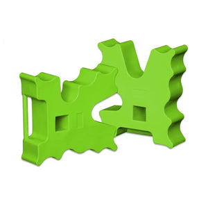 17960 - Animal Accessories - Cavaletti Jump Blocks 1pr - Lime - 1 - Austral Ag