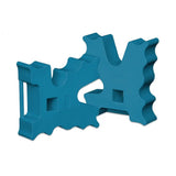 17965 - Animal Accessories - Cavaletti Jump Blocks 1pr - Teal - 1 - Austral Ag