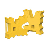 17966 - Animal Accessories - Cavaletti Jump Blocks 1pr - Yellow - 1 - Austral Ag