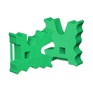17958 - Animal Accessories - Cavaletti Jump Blocks 1pr - Green - 1 - Austral Ag