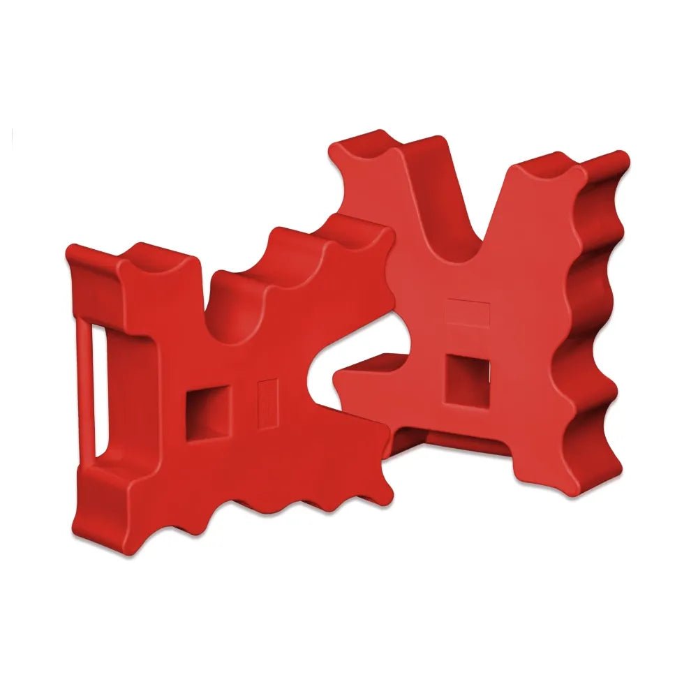 17964 - Animal Accessories - Cavaletti Jump Blocks 1pr - Red - 1 - Austral Ag