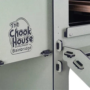 18904 - Animal Accessories - Chicken Coop with Flat Roof Elevated Plastic Chook House - Austral Ag