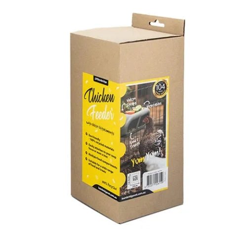 18524 - Animal Accessories - Chicken Fence Feeder - Recycled Plastic Playground Chook Toy - Austral Ag
