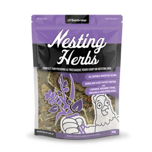 Chicken Nesting Herbs - Chook Coop Aromatic Refresher - 450g - Supplementation - Austral Ag