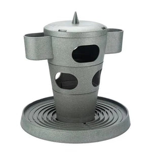 18525 - Animal Accessories - Chicken Snack & Feed Tower - Recycled Plastic Playground Chook Toy - Austral Ag