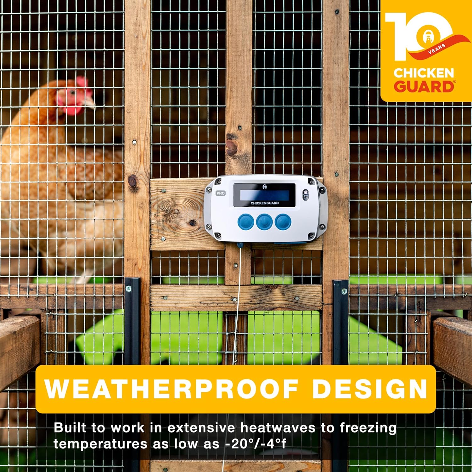 14656 - Animal Accessories - ChickenGuard Locking Combi - Pro - Austral Ag