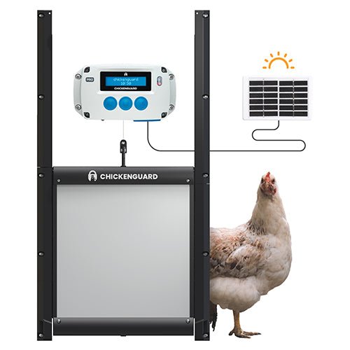 ChickenGuard Pro - Solar Automatic Door Opener - Combi Kit (Door Included) - Animal Accessories - Austral Ag