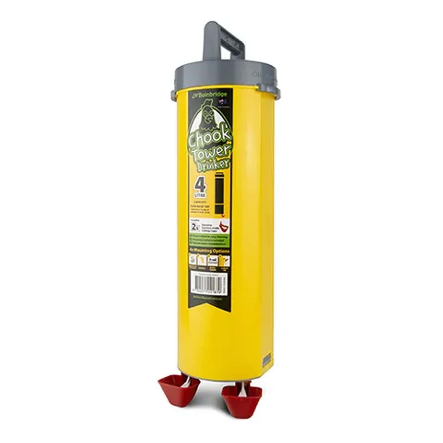 Chook Tower - Tall Poultry Drinker - Animal Accessories - Austral Ag