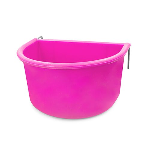 14527 - Animal Accessories - Coop Cup Plastic D Cup - Pink - Medium - Austral Ag