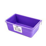 14531 - Animal Accessories - Coop Cup Plastic Rectangle Cup - Purple - Medium - Austral Ag