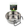 11503 - Animal Accessories - Coop Cup Stainless Steel with Hook Holder - 850ml - Austral Ag