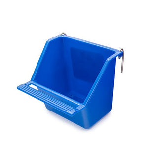 14514 - Animal Accessories - Coop Cups Plastic with Perch - Blue - Small - Austral Ag